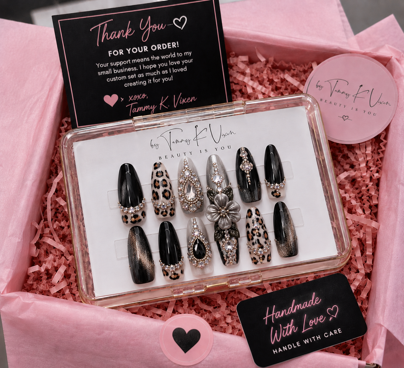 ✨🐆 Midnight Luxe Cheetah Collection 🖤✨